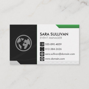 Event Management Planner Business Card