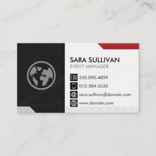 Event Management Planner Business Card