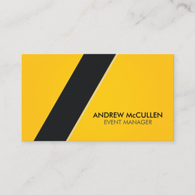 Event Manager Marketing Promotion Business Card (Front)