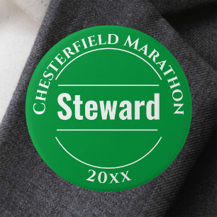 Event Official Steward button badge