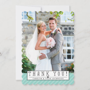 EVENT PHOTO THANK YOU simple overlay cute mint