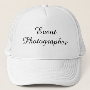 "Event Photographer" Hat