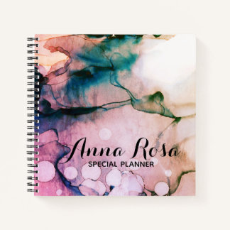 *~* Event Planner Chic Feminine Artistic Girly Notebook