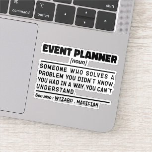 Event Planner Noun Definition Planning Job Funny
