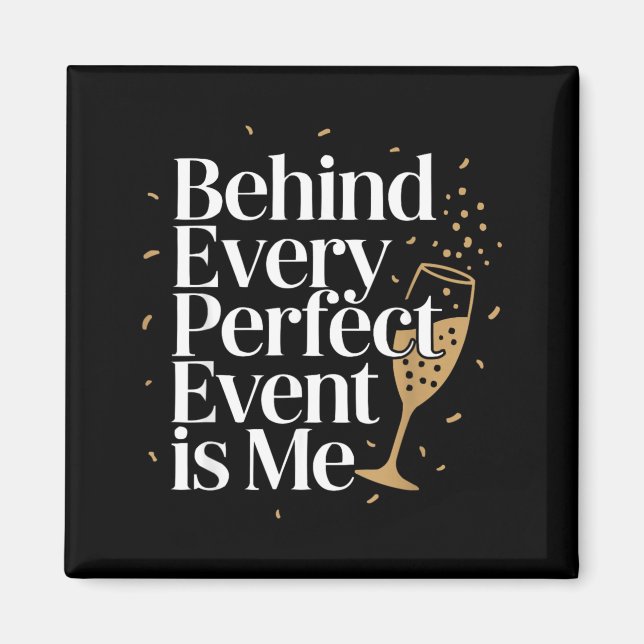 Event Planner Professional Coordinator Job Event Magnet (Front)