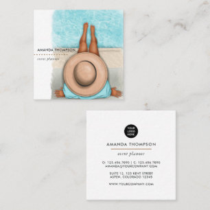 Event Planner Square Business Card