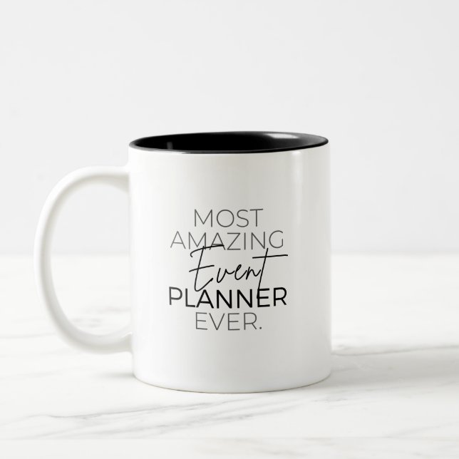 Event Planner Two-Tone Coffee Mug (Left)