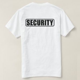 Event Security Crew - Front and Back T-Shirt