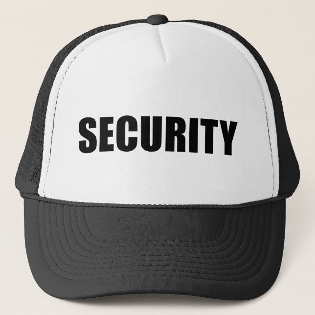 Event Security Crew Trucker Hat (Front)