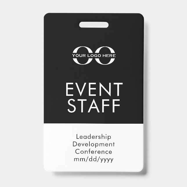 Event Staff ID Badge (Front)