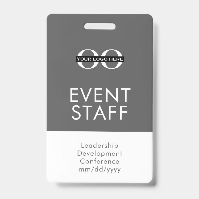 Event Staff ID Badge (Front)