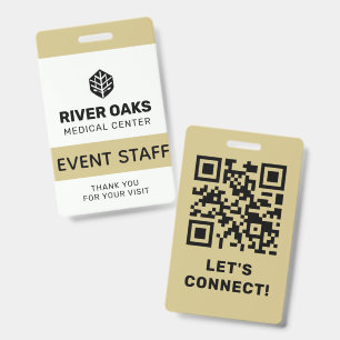 Event Staff ID Badge