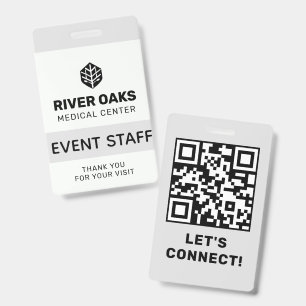 Event Staff ID Badge
