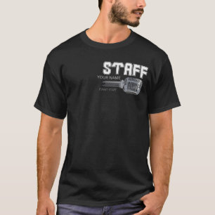 Event Staff Personalised Business T-Shirt