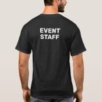 Event Staff Plain Black