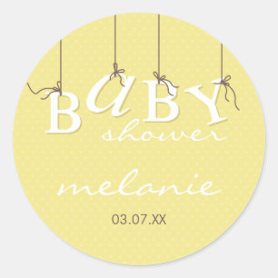 EVENT STICKER :: baby letters 7