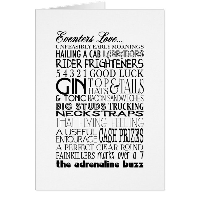 Eventers love... (Front)