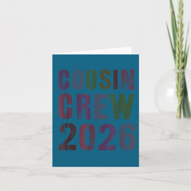Ever Cousin Crew 2026 Boot Illustration Card (Front)