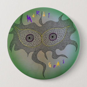 EvEr FlOwInG MaSK 10 Cm Round Badge