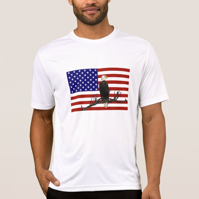 Ever Vigilant Bald Eagle T-Shirt (Front)
