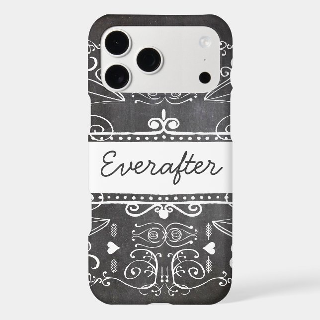 Everafter Chalkboard Typography Art (Back)