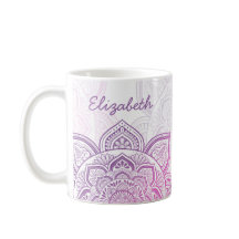 Everbloom Mandala 11 oz. Personalized Mug