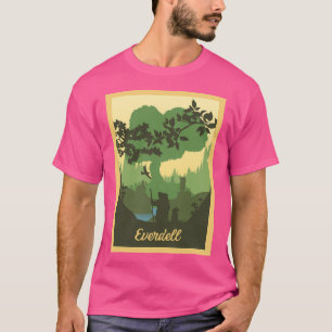Everdell - Board Games - Minimalist Travel Poster T-Shirt