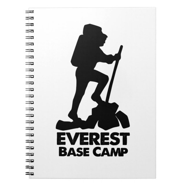 Everest Base Camp Notebook (Front)