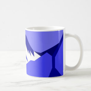 Everest - blue coffee mug