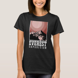 Everest Expeditions Mountain Exploration Adventure T-Shirt