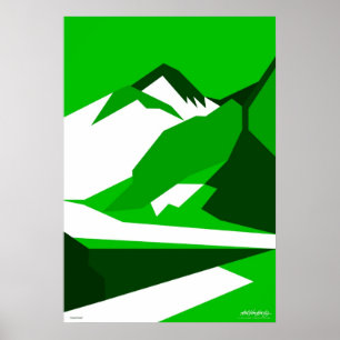 Everest Green - Art Gallery Selection Poster