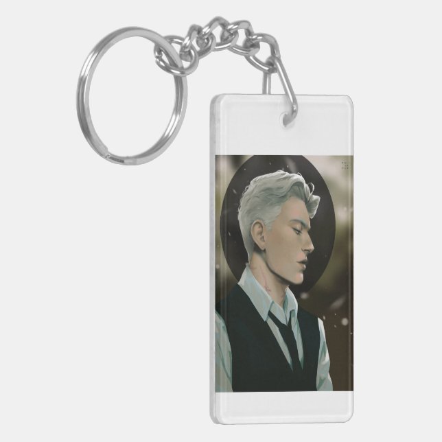 Everett and Cover Keychain (Front Left)