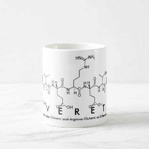 Everett peptide name mug