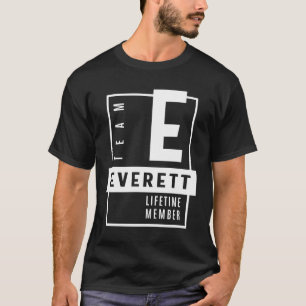 Everett Personalised Name Birthday Gift T-Shirt