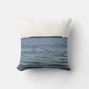 Everglades Blue Water Horizon Calm Cushion