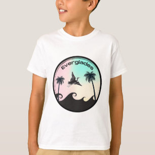 Everglades Heron birds in the park T-Shirt