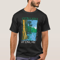  Everglades National Park Florida Distressed Retro