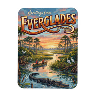 Everglades National Park Florida Magnet