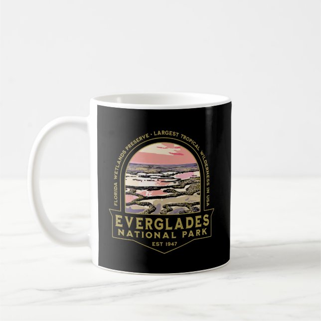 Everglades National Park Florida Wetlands Hiking S Coffee Mug (Left)