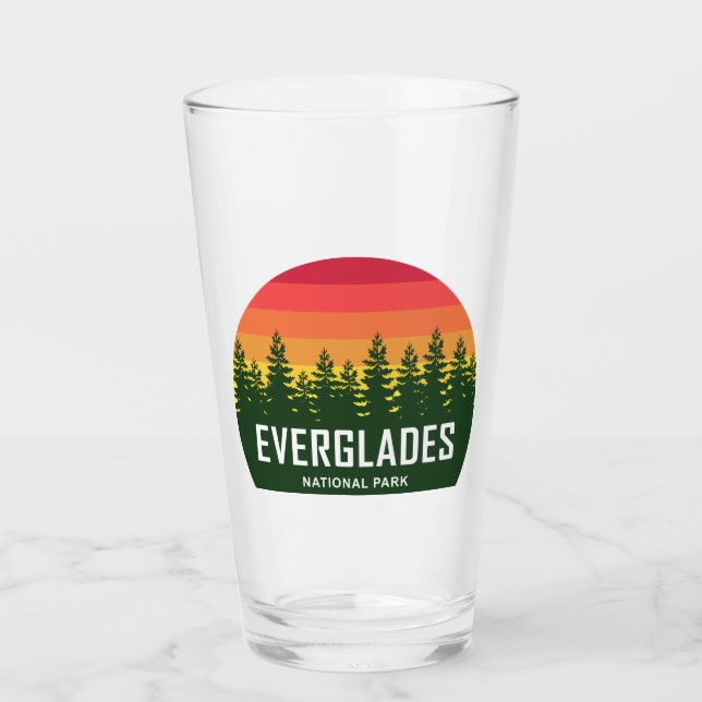 Everglades National Park Glass (Front)