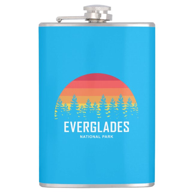 Everglades National Park Hip Flask (Front)