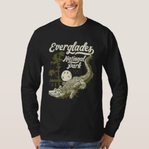 Everglades National Park Vintage Crocodile Alligat T-Shirt