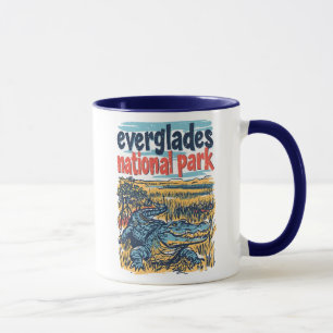 Everglades National Park Wetlands Alligator Mug