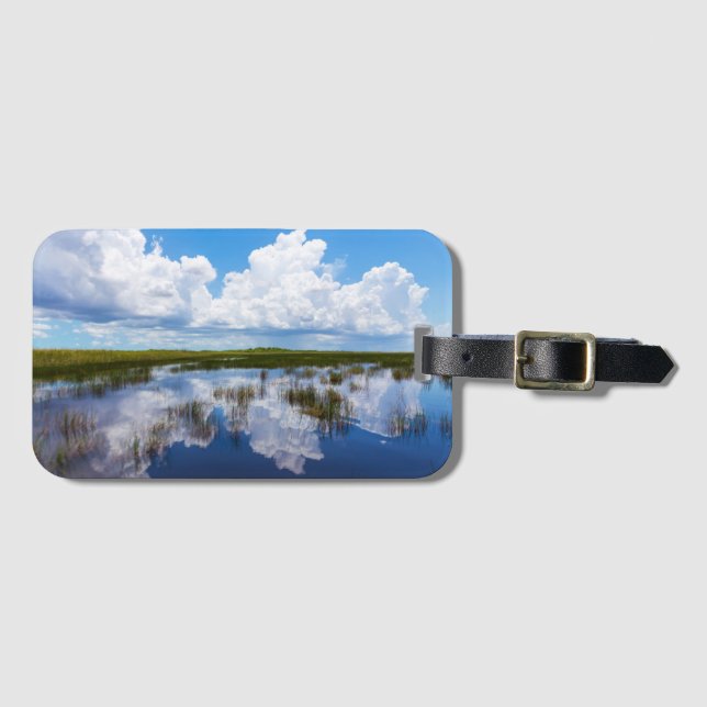 Everglades Natural Landscape Luggage Tag (Front Horizontal)