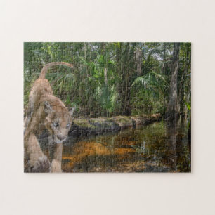 Everglades Puma Jigsaw Puzzle