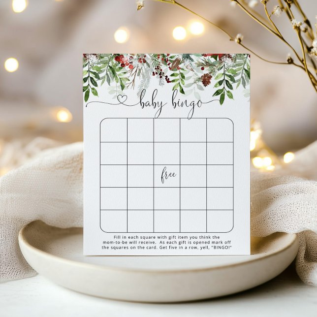 Evergreen baby bingo game (Creator Uploaded)