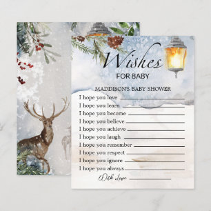 Evergreen baby it's cold outside wishes for baby 