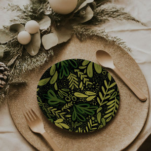 Evergreen Bramble   Festive Botanical Plates
