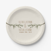 Evergreen Branches Wedding