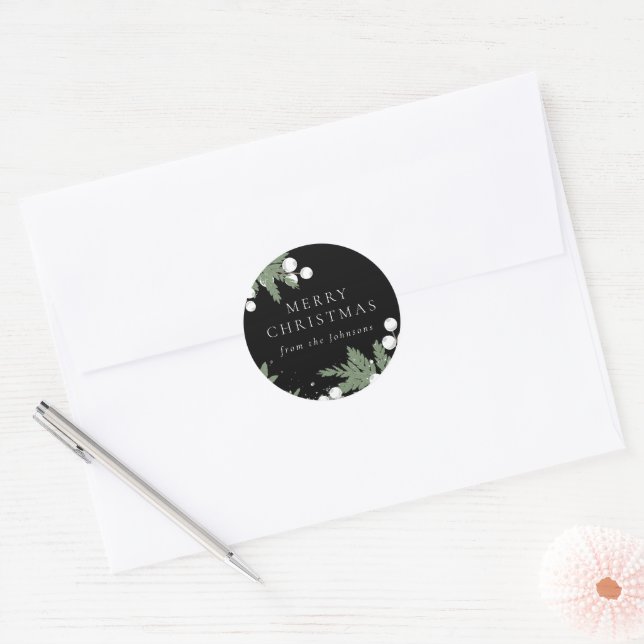 Evergreen Cheer Sticker (Envelope)